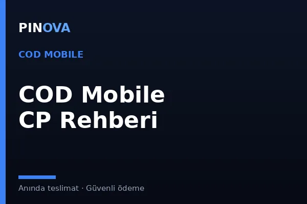 Call of Duty Mobile CP (COD Points) Rehberi