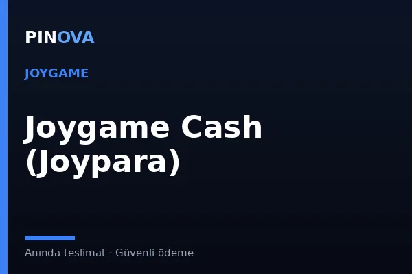 Joygame Cash (Joypara) Nedir? Nasıl Yüklenir?