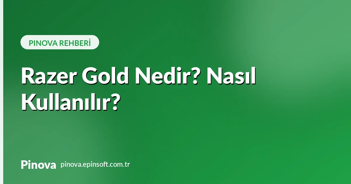 Razer Gold Nedir? Nasıl Kullanılır?